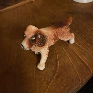 Cocker spaniel porcelain dog